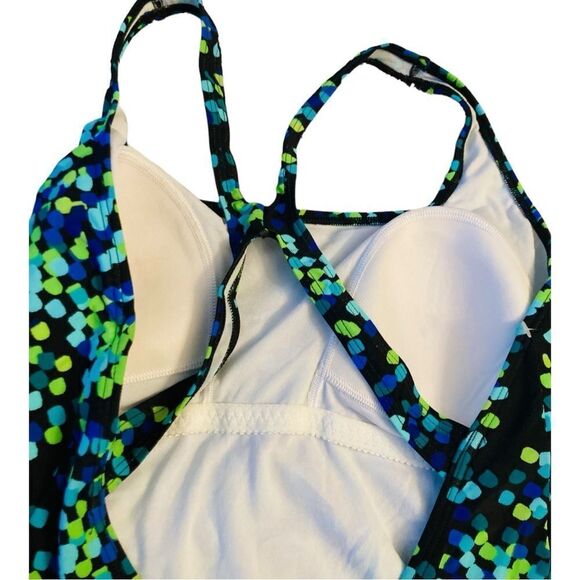 Speedo One Piece Colorful Swimsuit - Picture 3 of 8